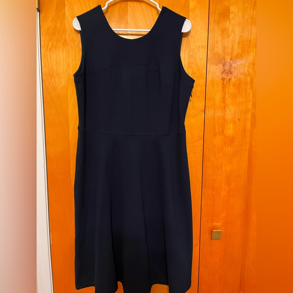 LandsEnd navy jumper dress